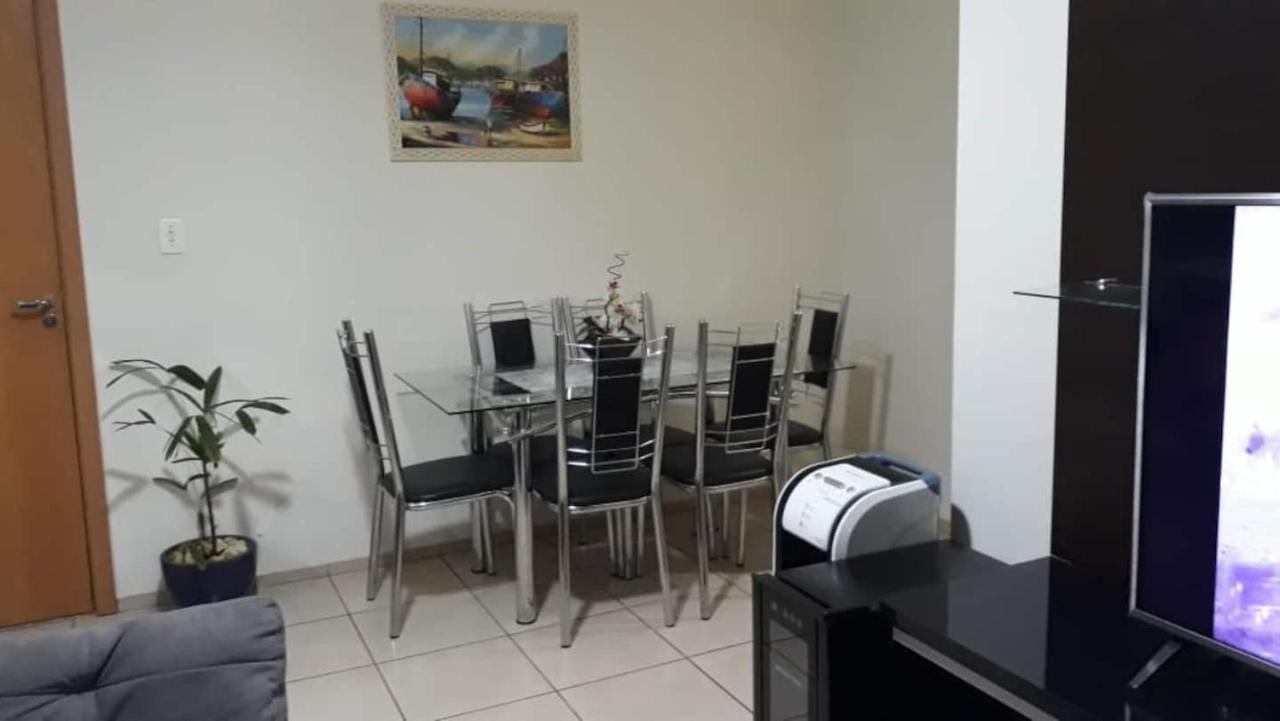 Апартаменты Ap Rose 2 Qt Gc -Goiania Unip Fasan Bc De Olhos Br 153 Экстерьер фото