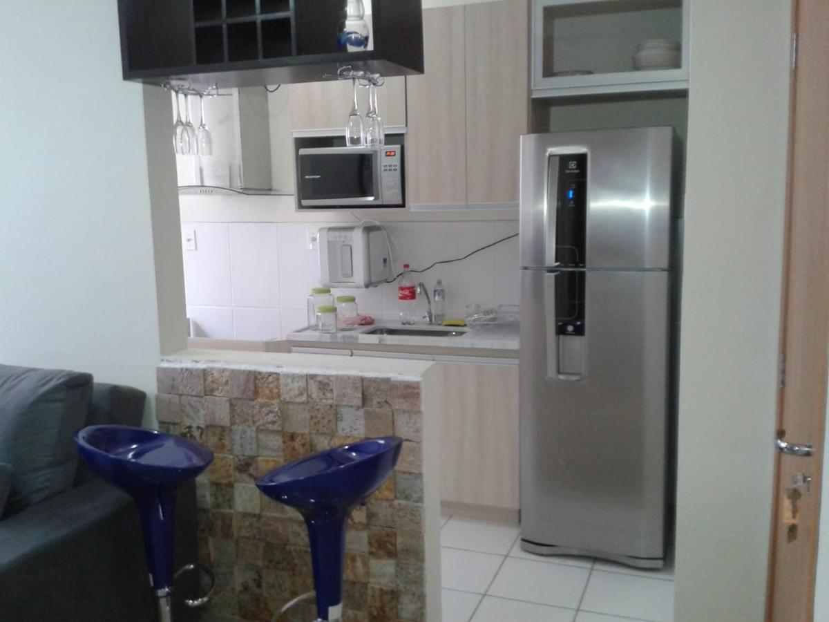 Апартаменты Ap Rose 2 Qt Gc -Goiania Unip Fasan Bc De Olhos Br 153 Экстерьер фото